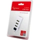 USB-Хаб Gembird USB2.0 UHB-U2P4-21 White 4хUSB2.0 (UHB-U2P4-21) - изображение 2