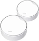 MESH-система TP-Link mesh Deco X50 PoE AX3000 2Pcs White 802.11ax (Deco-X50-PoE-2-pack) - зображення 1