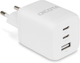 Ładowarka sieciowa Dicota Compact Laptop GaN Charger 65W White (7640239421318) - obraz 2