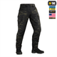 Штани M-Tac Aggressor Elite NYCO Extreme Multicam Black 36/34 - зображення 3