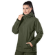 Жіноча куртка Stalker SoftShell Олива (7441), S - изображение 1