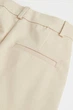 Брюки H&M 751471П 34 светло-бежевый - изображение 2