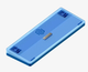 Беспроводная механическая клавиатура NuPhy Halo96 V2 / Raspberry (linear, 46gf) / Color - Blue Lagoon / Hot-Swappable, RGB, ANSI US - изображение 2