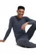 Термобілизна чоловіча Viking Lan Pro (set) 50% merinowool (XXL, dark grey) - изображение 4