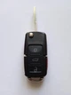Корпус выкидного ключа для Volkswagen Passat Touran T5 Caddi Jetta Golf Galakeys 3 кнопки+паника (02-05) - изображение 2