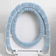 Теплый чехол на сиденье унитаза WarmSeat, голубой - изображение 8