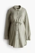 Рубашка H&M 1010725П XS хаки - изображение 1