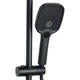 Душова система універсальна Qtap Gemini на три споживачі (з виливом) QTGEM111BLM45686 Black Matt - зображення 3