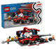 Zestaw klocków LEGO City F1 Pit stop i mechanicy z bolidem Ferrari 322  elementy (60443) - obraz 2