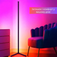 Напольная угловая светодиодная RGB LED лампа - торшер для спальни 1.2 м - изображение 1