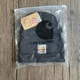 Шапка кархарт с логотипом Carhartt мужская и женская зимняя теплая черная - изображение 2