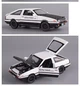 Металлическая высокодетализированная модель автомобиля TOYOTA Corolla AE86 Sprinter, 1 : 32, на батарейках - изображение 4