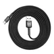 Кабель USB to Type C для телефона смартфона геймпада джойстика контролера Bigbig Won 3 M Чорний - зображення 1