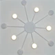 Світильник світлодіодний стельовий LUMINARIA RAY SLIM 10xGX53 WHITE - изображение 4