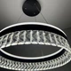 Світильник світлодіодний підвісний LUMINARIA CARINA 90W R BLACK/CLEAR з пультом ДУ - изображение 7