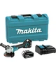 Шліфмашина кутова акумуляторна Makita DGA504RFE (125 мм, 8500 об/хв, BL, LXT) - зображення 1