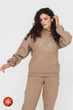 Утеплене худі KAMALA "Striped Heart" бежеве XL (9001479) - изображение 1