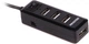 USB-хаб Maxxter 4 порта USB Type-A 2.0 (HU2A-4P-AC-03) - изображение 2