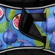 Курточка накидка для собак WAUDOG Clothes рисунок Инжир XL А 47 см B 68-80 см С 42-52 см Blue (506-4053) - изображение 3