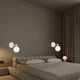 Бра "Globe Wall Light" з білим корпусом і білим матовим плафоном 10 см (61-W100F-1 WH+CLWH) - зображення 3