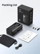Автокомпресор UGREEN Portable Tire Inflator CD259, портативний насос для шин, чорний - зображення 2