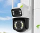 Камера видеонаблюдения A28 9532 с ночным видением и Wi-Fi White - изображение 2