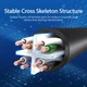 Патч-корд Vention Cat.6 UTP Patch Cable 10m Black (IBEBL) - изображение 6