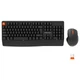 Беспроводной набор клавиатуры и мыши MeeTion MT-C4130 с USB-C адаптером Black - изображение 3