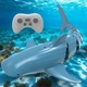 Робот Біла Акула 0457 Toys Swim Whale Shark акумулятор 3,7 V звукові та світлові ефекти на радіокеруванні - зображення 1
