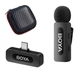 Петличный микрофон BOYA BY-V10 для iPhone и Android (USB Type-C) в комплекте твердый кейс (50006) - изображение 1