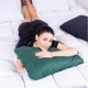 Подушка ортопедична MirSon Стружка Memory №4025 Satin Stripe 30-0017 Green WoMen 59х43х10 см (2200006422358) - зображення 2