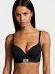 Бюстгальтер Victoria's Secret Shine Patch Push-Up Perfect Shape Bra 32В Чорний (26948068) - зображення 1