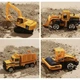 Игрушечный грузовик автовоз TIR Kruzzel комплект с 6 строительными машинками (22481) - изображение 5