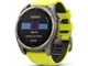 Спортивний годинник Garmin Fenix 8 51mm Solar Sapphire Titanium w. Amp Yellow/Graphite Silicone Band (010-02907-20/21) - изображение 1