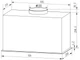 Витяжка вбудована Interline BOXGLASS BL A/60 PB/2/T Black - изображение 3