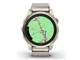 Спортивний годинник Garmin Epix Pro Gen 2 Sapphire 42mm Soft Gold w. Cream H. Nylon Band (010-02802-20) - изображение 2