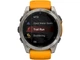 Спортивний годинник Garmin Fenix 8 51mm AMOLED Sapphire Titanium w. Spark Orange/Graphite Silicone Band (010-02905-10/11) - изображение 4