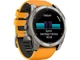 Спортивний годинник Garmin Fenix 8 51mm AMOLED Sapphire Titanium w. Spark Orange/Graphite Silicone Band (010-02905-10/11) - изображение 9