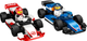 Конструктор LEGO City F1 Боліди Williams Racing та Haas 92 елементи (60464) - зображення 3