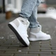 Зимові кросівки Stilli JRDN Fur 41 (25.5см) White Grey (арт 1145) - зображення 9