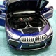 Машинка металева АвтоЕксперт BMW 5 серія 1:24 світло/звук Синя (GT-06525) - зображення 5