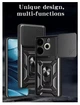 Чохол Camshield з кільцем-підставкою на Tecno Pova 6 Neo (CI6) / dark blue - зображення 5