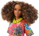 Lalka Barbie Fashionista w jasnej sukience T-shirt (HJT00) (0194735094332) - obraz 4