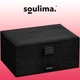 Шкатулка - сундучок органайзер для драгоценностей украшений Soulima Jewelry Box с ключом (22262) - изображение 8