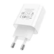 СЗУ Borofone 1хType-C PD 20W + кабель Type-C - Lightning White (BA57A) - изображение 6