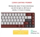 Клавіатура механічна ігрова Motospeed BK-67 Wireless Red-White Outemu Switch Red - зображення 8