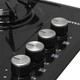 Варильна поверхня KUMTEL EKO M6-40BF BLACK - зображення 2