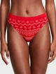 Трусики жіночі новорічні Victorias Secret Seamless Christmas Reindeer Panty Червоні L - изображение 2