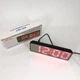 Часы настольные VST-898-1 от USB LED с будильником и термометром. Цвет: черный - изображение 4