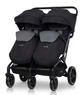 Прогулочная коляска для двойни EasyGo Echo Black коляска для погодок тележка для близнецов детская коляска для двойни - изображение 2